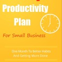The 30-Day Productivity Plan For Small Business: One Month To Better Habits And Getting More Done Now On Kindle